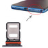 For vivo V21 / V21 5G V2066 V2108 V2050 SIM Card Tray + SIM Card Tray / Micro SD Card Tray (Black)