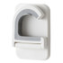 Mop Clip Bathroom Folding Hook Mop Hanger(White)