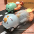 Cartoon Cute Pet Pull Back Car Children Mini Puzzle Inertia Car Toy(Bee)