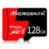 MICRODATA 128GB U3 Red and Black TF(Micro SD) Memory Card