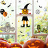 Halloween Decoration Static Wall Stickers(BQ046 Pumpkin)