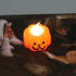 Halloween Home Pumpkin Candle Decoration Lights(Smiley Face)