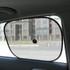 2 PCS Car Net Yarn Sunscreen Insulation Window Sunshade Cover, Size: 44*36cm