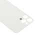 Easy Replacement Big Camera Hole Back Battery Cover for iPhone 12 Pro(White)