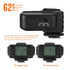 TRIOPO G2 Wireless Flash Trigger 2.4G Receiving / Transmitting Dual Purpose TTL High-speed Trigger for Canon Camera