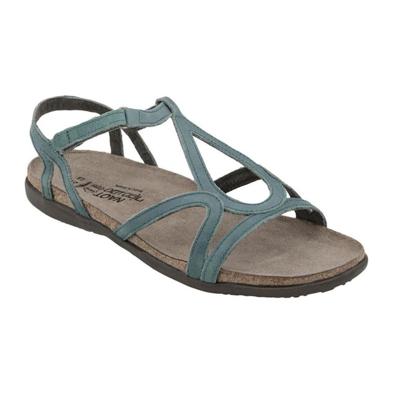 Naot Dorith Elegant Flats Sea Green Leather 4710-D11