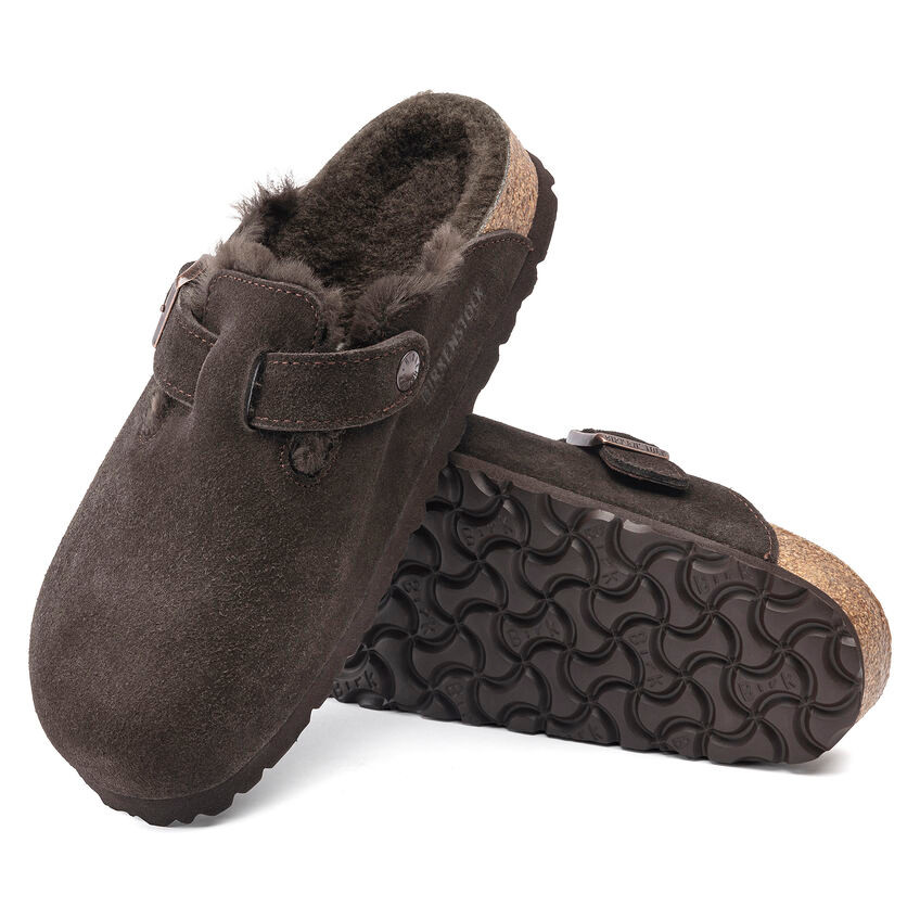 Birkenstock Boston Shearling 1020567 Mocha/Brown