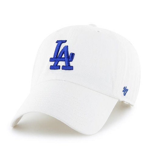 47 LOS ANGELES DODGERS WHT CLEAN UP B-RGW12GWS-WH