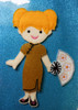 In The Hoop Asian Dress Set for Dress Up Fun Dolls