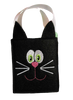 In The Hoop Black Cat Halloween Treat Bag Embroidery Machine Design