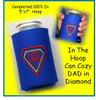 ITH Can Cozy DAD In Diamonds Embroidery Machine Design