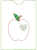 In The Hoop Gift Card Holder With Apple Machine Embroidery Design