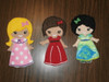 In the Hoop New Dress Set for BFF Dolls Embroidery Machine Designs