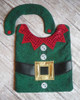 In The Hoop Elf Shirt Baby Bib Embroidery Machine Design for 8x10 Hoop