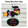 In The Hoop Halloween Count Down Witch Embroidery Machine Design