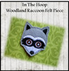 In The Hoop Woodland Felt Bits & Pieces Embroidery Machine Design Set