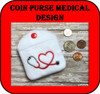 In The Hoop Medical Coin Purse Embroidery Machine Design