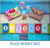 In the Hoop Money & Wallet Play Set Embroidery Machine Design