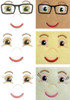 Doll Face Embroidery Machine Design Set