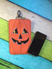 In The Hoop Pumpkin Phone Ipod Case Embroidery Machine