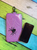 In The Hoop Spider Phone/Ipod Case Embroidery Machine Design