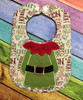 In the Hoop Elf Girl Body Bib Embroidery Machine Design