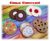 In The Hoop 10 Piece Cookie Coaster Embroidery Machine Design Set