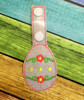 In the hoop Easter Egg Zipped Case and Key Fob Design Set