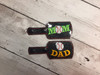 In The Hoop Baseball MOM DAD Key Fob Embroidery Machine design SEt