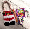 In The Hoop Santa Pants Treat Bag 4x4 Embroidery Machine Design