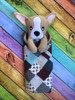In The Hoop Corgi Dog  In A Blanket Embroidery Machine Design