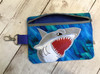 In The Hoop Shark Zipped Case Embroidery Machine Design