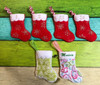 In The Hoop Stocking Advent Countdown Embroidery Machine Design Set