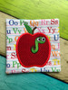 In The Hoop Apple With Worm Embroidery Machine Design Set