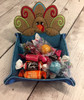 In The Hoop Turkey Peeker Snap Tray Machine Embroidery Design
