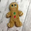 In The Hoop Gingerbread Boy Beanbag Stuffie Toy Embroidery Machine Design