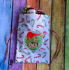 In The Hoop Elf Boy Draw String Bag 5x7 Embroidery Machine Design