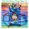 In The Hoop Elf Girl Draw String Bag 5x7 Embroidery Machine Design