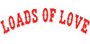 Loads Of Love Truck With Hearts Applique Embroidery Machine Design