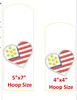 In The Hoop Canadian And American Heart Icy Treat Holder Design Set
