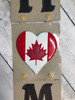 In The Hoop Canadian Heart Snap On Decoration Embroidery Machine Design