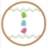 In The Hoop Gingerbread Belly Coaster Embroidery Machine Design