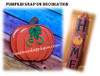 In The Hoop Pumpkin Snap On Decoration Embroidery Machine Design