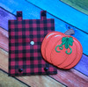 In The Hoop Pumpkin Snap On Decoration Embroidery Machine Design