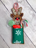 In The Hoop Reindeer Crayon/Treat Holder Embroidery machine Design