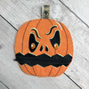 In The Hoop Zipped Mouth Jack-O-Lantern Case Embroidery Machine Design