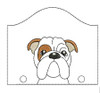 In The Hoop Bulldog Office Embroidery Machine Design Set
