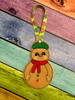 In The Hoop Chubby Gingerbread Ornament Embroidery Machine Design