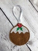 In The Hoop Christmas Pudding Ornament Set Embroidery Machine Design