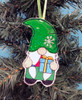 In The Hoop Gnome Christmas Ornament Embriodery Machine Design Set